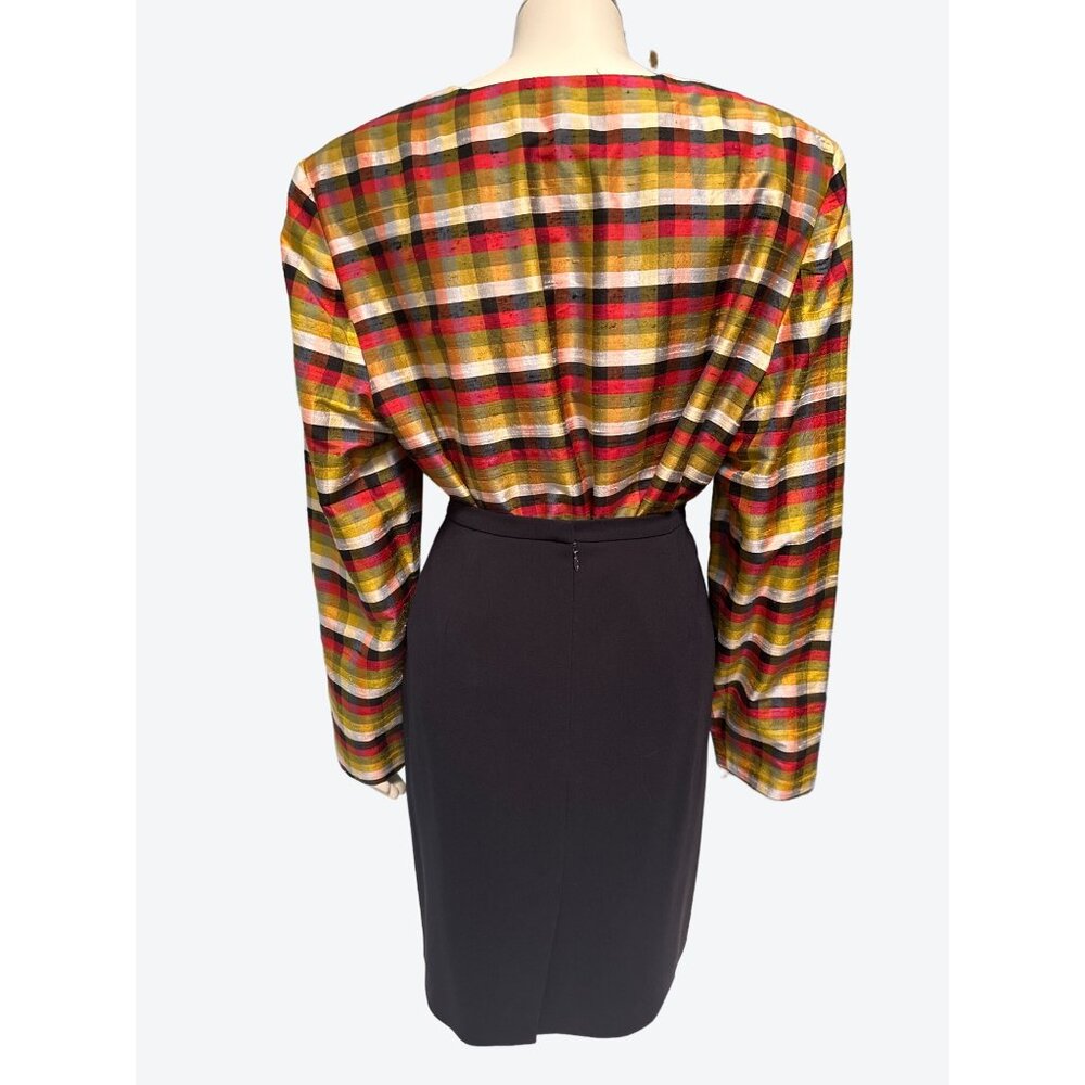 Ann Taylor Petites Basic Black Triacetate Rayon S… - image 4